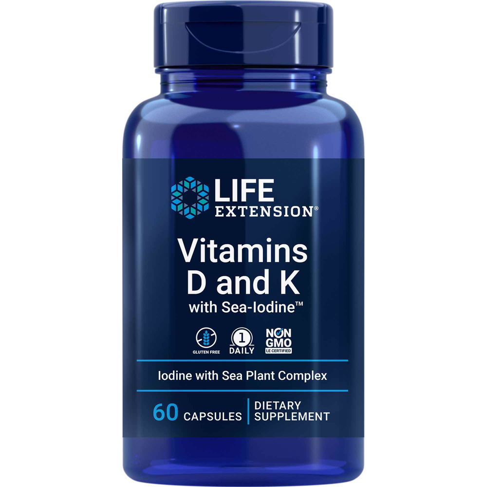 Vitamin D and K with Sea-Iodine