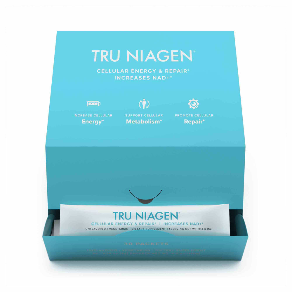 Tru Niagen Tru Niagen Stick Packs 30 packet - Support Cellular Energy and Healthy Aging with Nicotinamide Riboside
