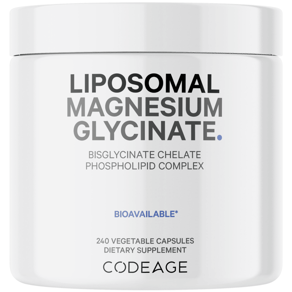 Codeage Liposomal Magnesium Glycinate 240 capsule - Enhanced Magnesium Absorption for Relaxation and Muscle Support