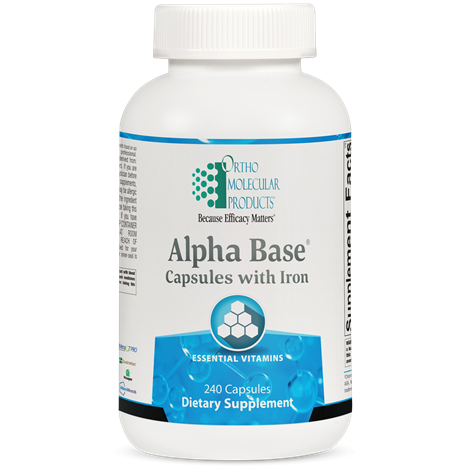 Alpha Base® Capsules with Iron