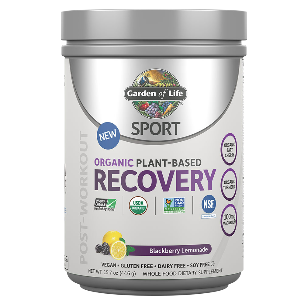 Sport Organic Post-Workout Recovery Blackberry Lemonade
