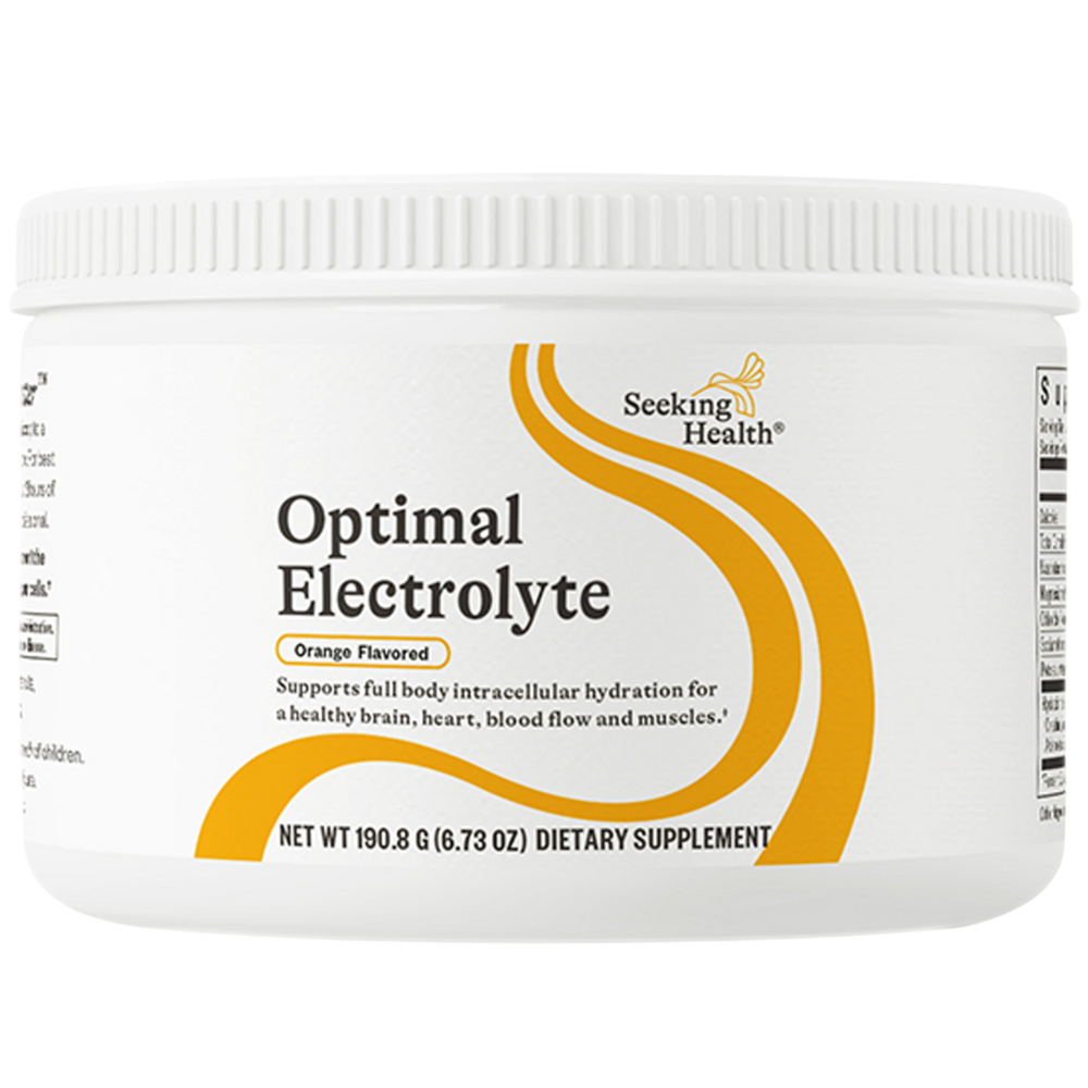 Seeking Health Seeking Health Optimal Electrolyte Orange 190.8 gram - Hydration Support with Essential Electrolytes for Optimal Performance