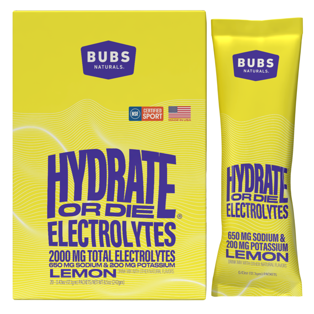Hydrate or Die Electrolytes Lemon