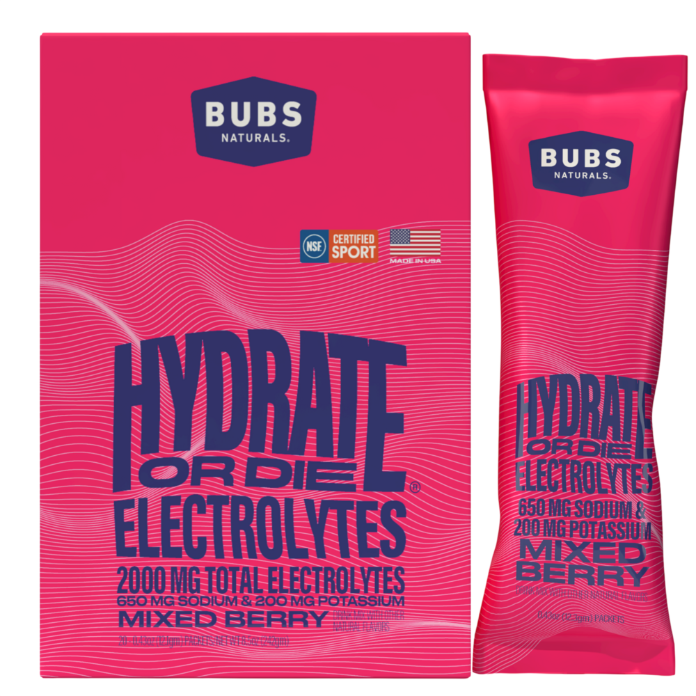 Hydrate or Die Electrolytes Mixed Berry