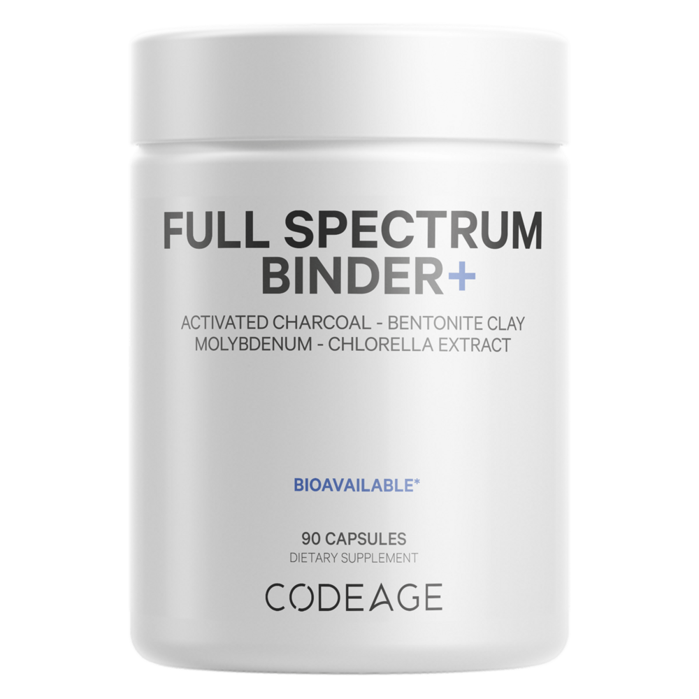 Codeage Full Spectrum Binder+ 90 capsule - Comprehensive Detox Support for a Healthier You