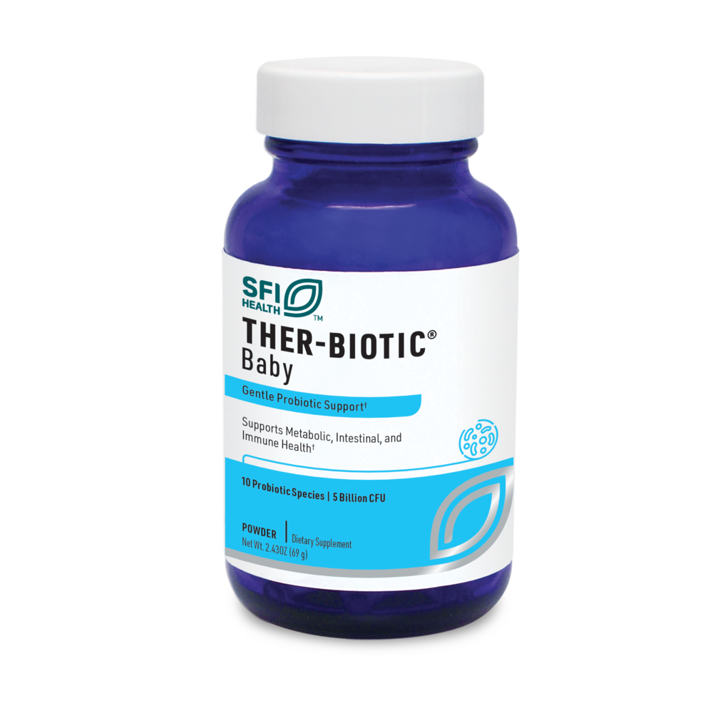 Klaire Labs/SFI Health Ther-Biotic® Baby 69 gram - Gentle Probiotic Support for Infants' Digestive Health